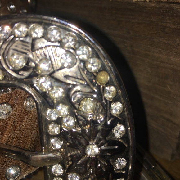 Nocona Rhinestone Western Belt - Picture 6 of 6